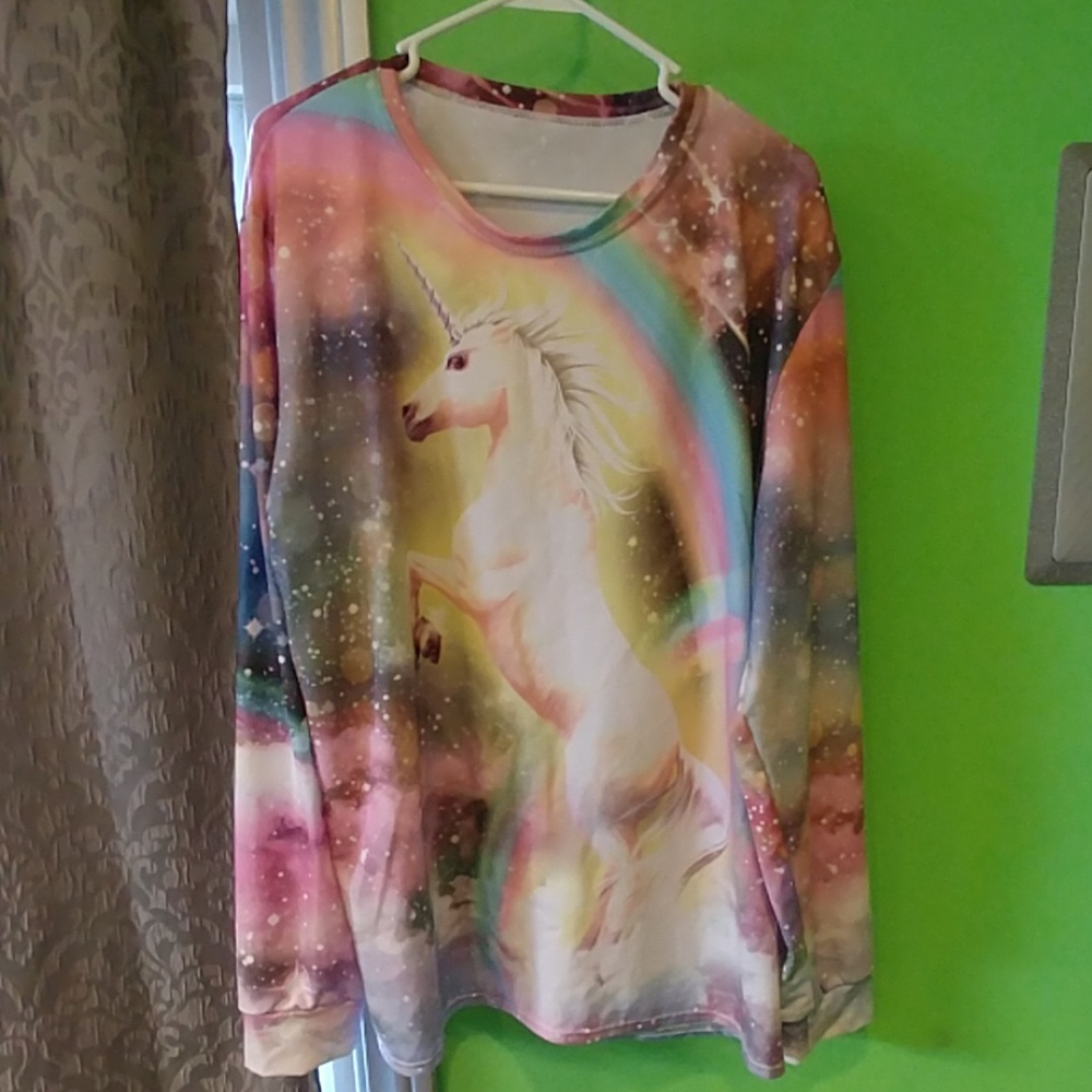 BlackMilk Pastel Hell Yeah Unicorn TRex Tee